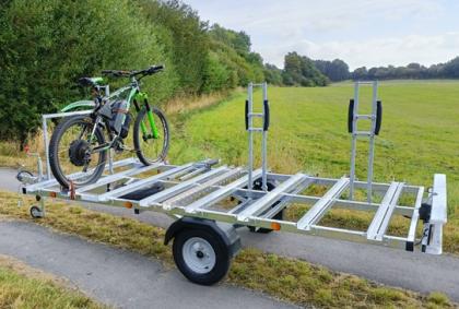 12 E bike trailer