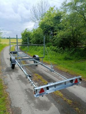 2 Rowing Boat Trailer