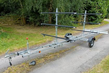 Canoe Kayak  trailer adjustable twin