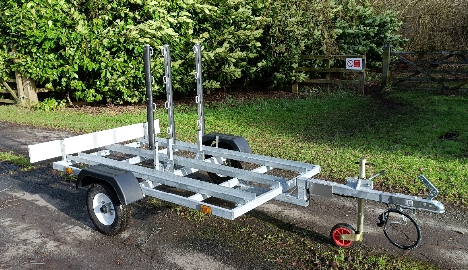 3 E bike trailer