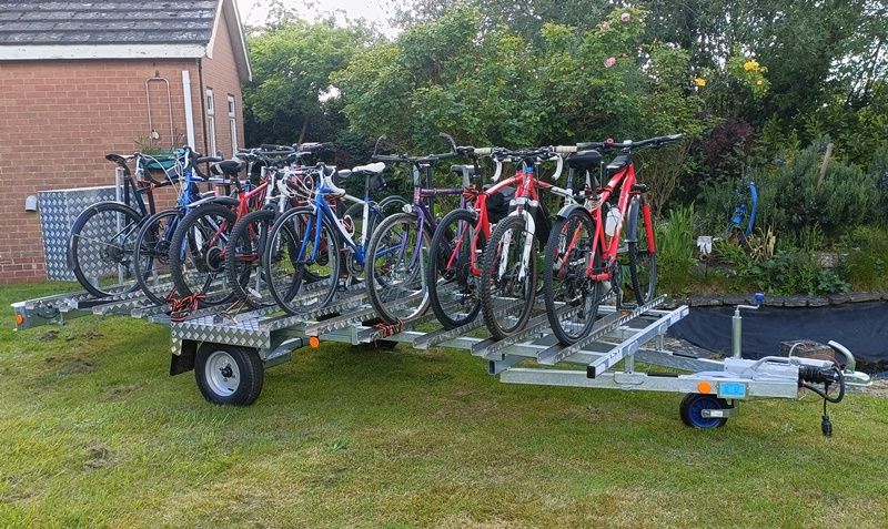 Horizontal Bike Trailers